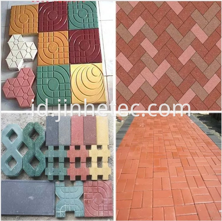Iron Oxide Red Bricks/Pavement Blocks